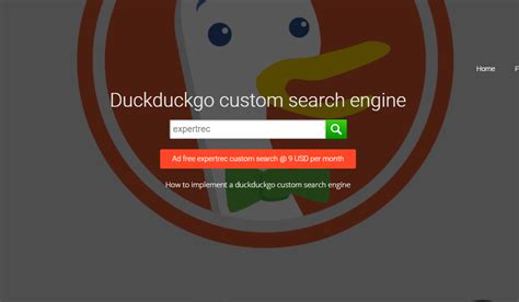 Open Microsoft Edge browser > type www. . Duckduckgo com search box